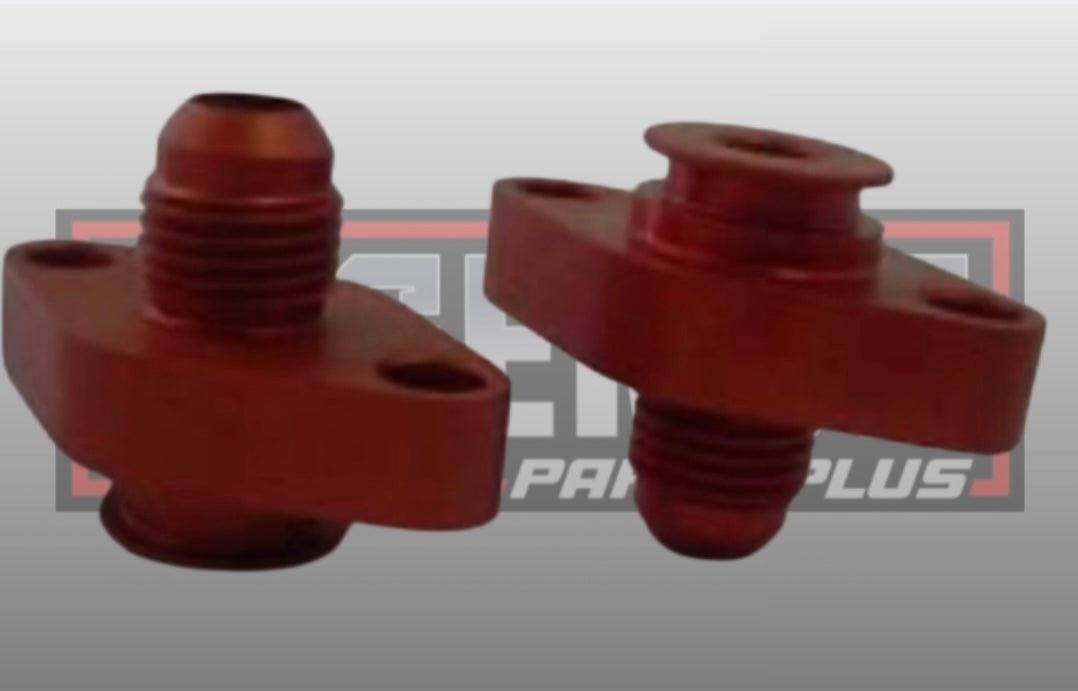 OIL PAN ADAPTER AN6/RED